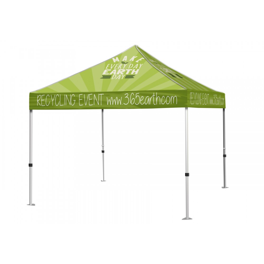 10' x 10' Standard Event Tent Kit - 24 Hr Service with Logo