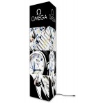10' Triangle Tower Fabric Banner - Free Shipping Custom Printed