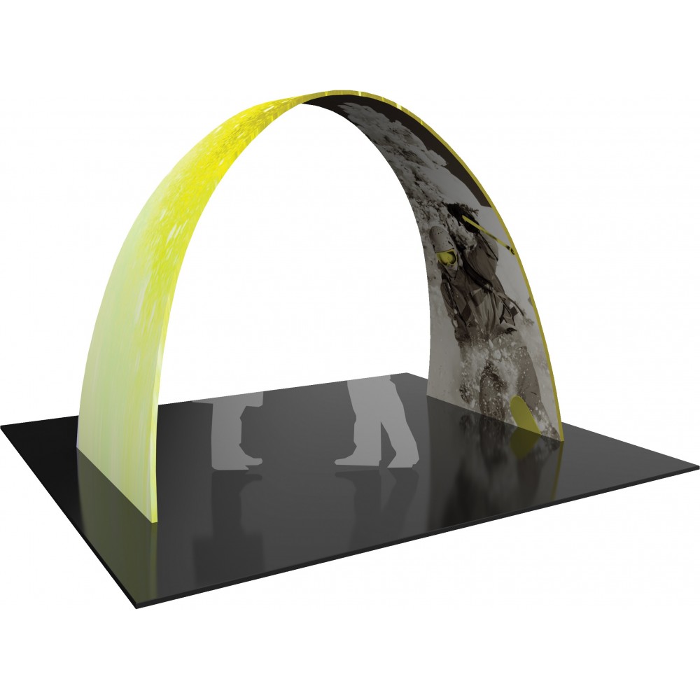 Formulate 10ft Arch 07 Tension Fabric Structure with Logo