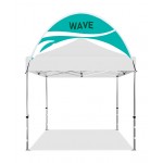 Curved Tent Billboard Banner with Logo