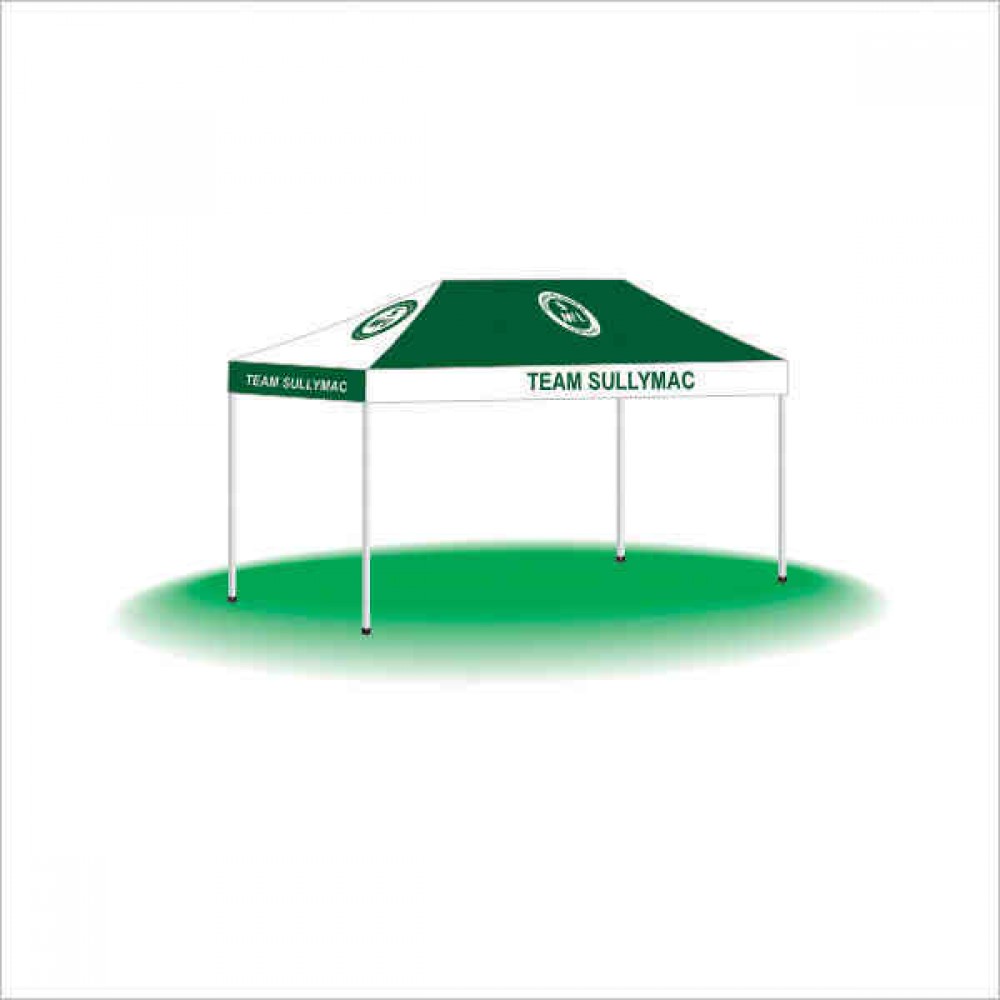 Pop Up Outdoor Event Display Canopy Tent - 2 Color (10'x15') Custom Printed Pop Up Outdoor Event Display Canopy Tent - 2 Color (10'x15') Custom Printed