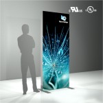 LED Fabric Light Box 31x80inch - Single Sided Custom Printed