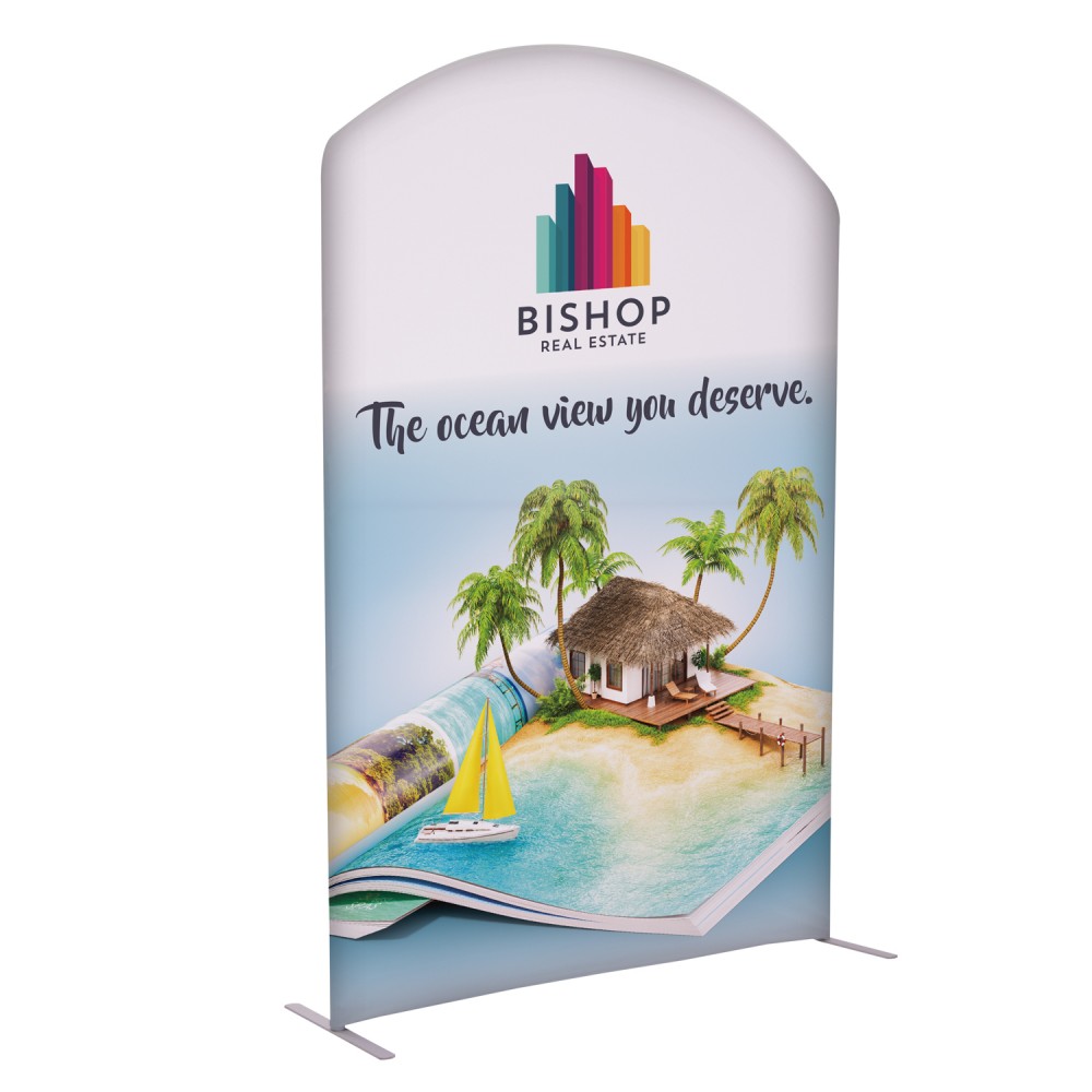 Logo Branded 5' EuroFit Arc Wall Kit Logo Branded 5' EuroFit Arc Wall Kit
