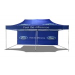 Promotional 10'x20' Trade Show Tent With Back Full Wall