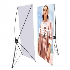 X-Stand 32"x71" with Logo  X-Stand 32"x71" with Logo
