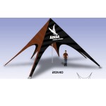 20ftx40ft Special Shape Tent with Full Graphics Custom Printed
