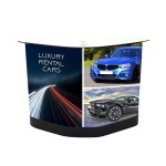 Custom Imprinted Curved PVC Counter Display