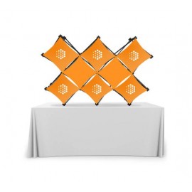 Promotional Double X Micro GeoMetrix Table Top, Single Sided Package (12.60" x 12.60")