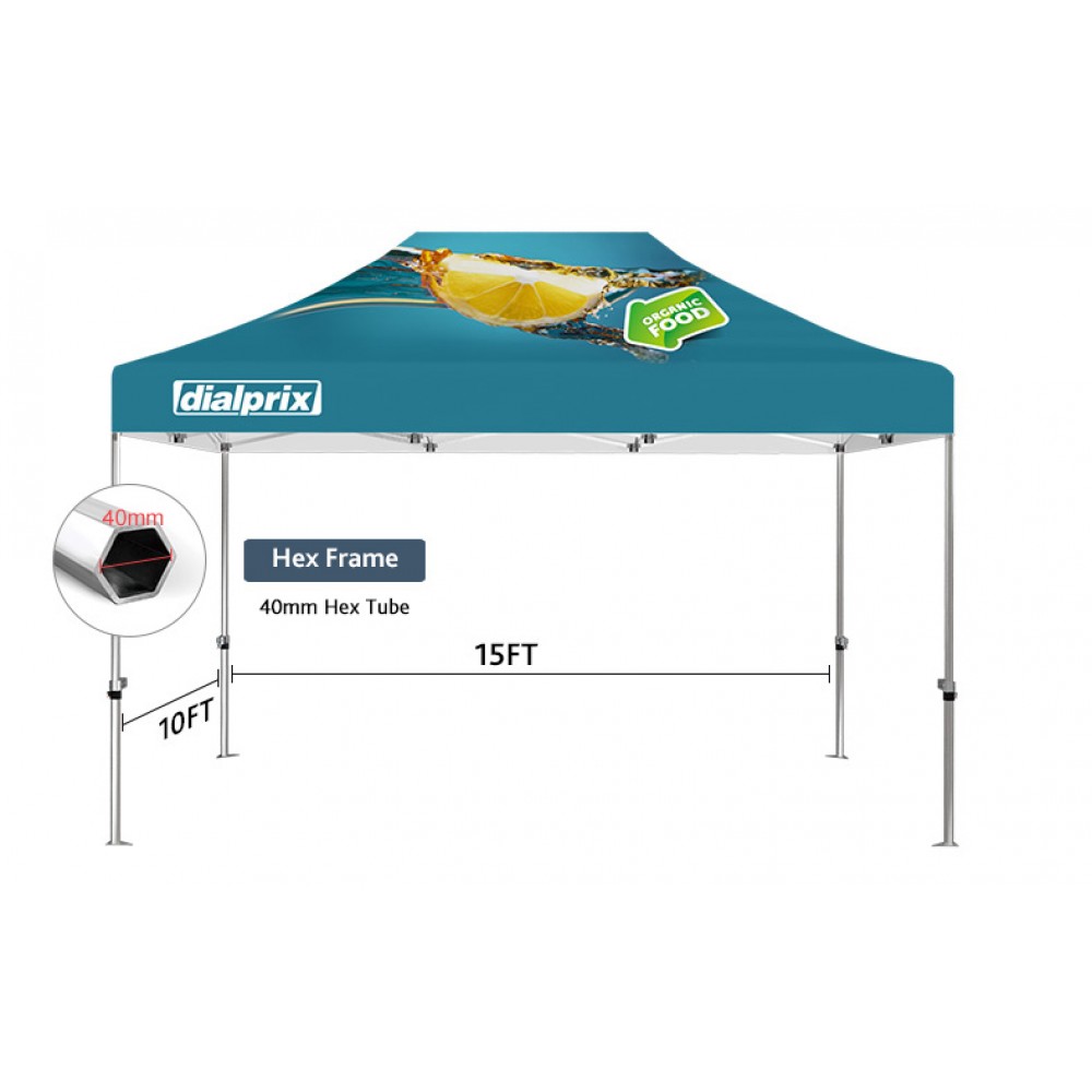 10' x 15' Deluxe Event Tent Kit with Logo