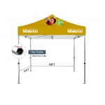 Logo Branded 10' x 10' Premium Event Tent Kit