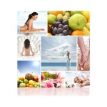 8ft Fabric Pop Up Display - Straight - With Graphic Custom Printed