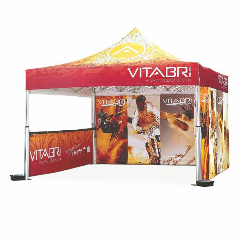Custom Printed V2 Gas Spring Tent w/ Full Dye Sublimation Top (10'x15') Custom Printed V2 Gas Spring Tent w/ Full Dye Sublimation Top (10'x15')