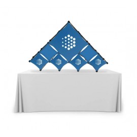 Custom Triangular Large Micro GeoMetrix Table Top, Single Sided Package (12.60" x 12.60")