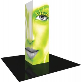 Vector Frame Modular Backlit Tower 03 (3' x 10') with Logo  Vector Frame Modular Backlit Tower 03 (3