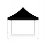 Personalized Black Canopy Tent (Topper and Frame) - (20' x 10ft)