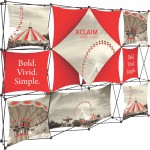 Xclaim 10ft Fabric Popup Display Kit 06 Custom Imprinted