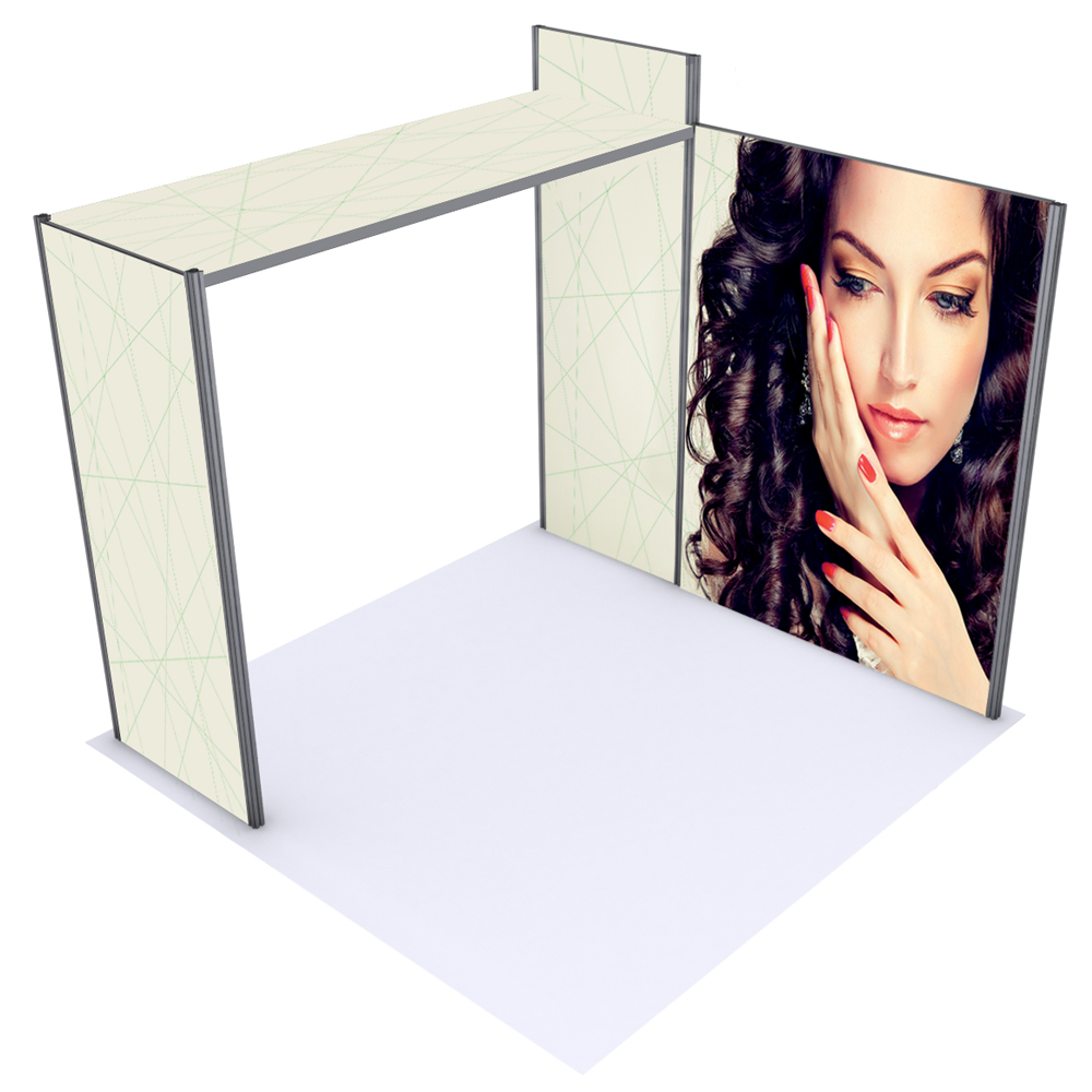 Alpine Booth - Configuration A - Graphic package Custom Printed Alpine Booth - Configuration A - Graphic package Custom Printed