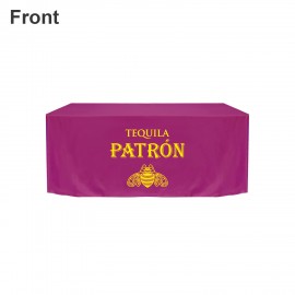 300D 4ft 4-Sided With Zipper Back Fitted Table Cover with Logo  300D 4ft 4-Sided With Zipper Back Fitted Table Cover with Logo