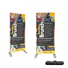 Logo Branded 3' Flexi-Tube Display Kit, Double-Sided