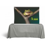 Arch Frame Fabric Table Top Backdrop Logo Branded