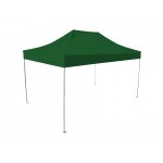 V3 Premium Aluminum Tent Frame w/ Green Top (10'x15') Custom Imprinted