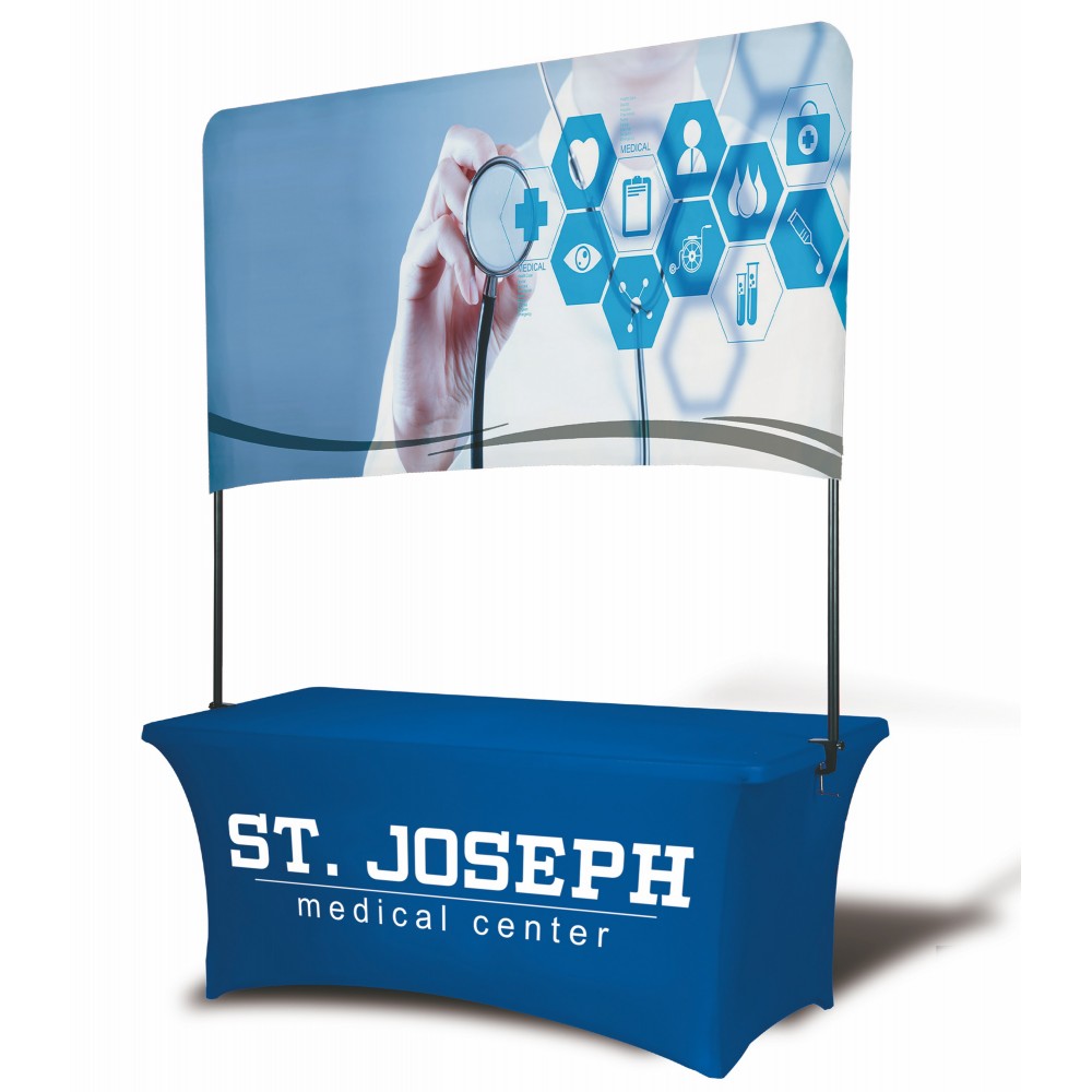 8' Table Top Double Sided Billboard Banner (Half Height) Custom Printed 8' Table Top Double Sided Billboard Banner (Half Height) Custom Printed