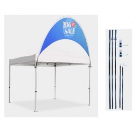 Arched Billboard Banner for Tent with Logo