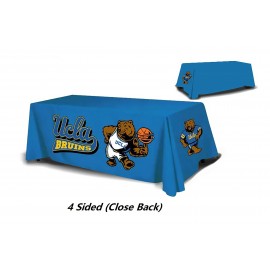 Promotional 8ft Custom print 4 sides Table cover  Promotional 8ft Custom print 4 sides Table cover