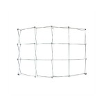 10ft Fabric Pop Up Display - Curved - Stand Only Custom Imprinted