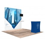 Custom Printed 10'x10' Quick-N-Fit Booth - Package # 1109