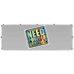 20' Back Wall for Vinyl Canopy Pop Up Tent / Outdoor Event - Digital Patch Custom Imprinted