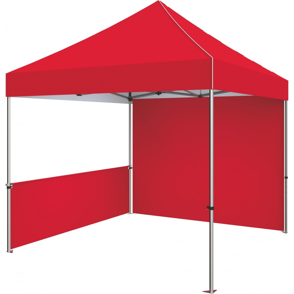 Custom Imprinted 10' Zoom Outdoor Tent Stock Color Halfwall Custom Imprinted 10' Zoom Outdoor Tent Stock Color Halfwall
