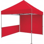 Custom Imprinted 10' Zoom Outdoor Tent Stock Color Halfwall