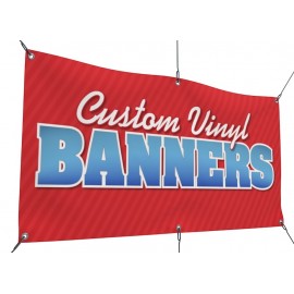 Logo Branded Full Color Outdoor Banner - 2 ft. x 10 ft.