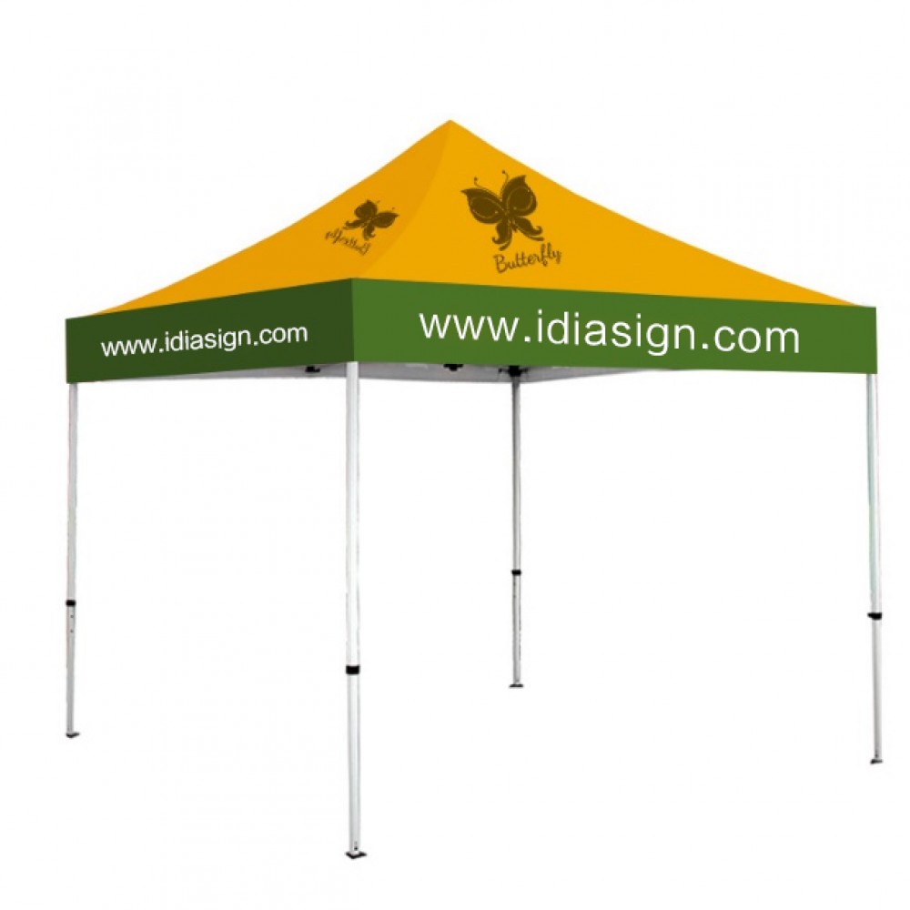 Personalized 10ft x 10ft Custom print canopy tent: Graphic Fabric & Frame Personalized 10ft x 10ft Custom print canopy tent: Graphic Fabric & Frame