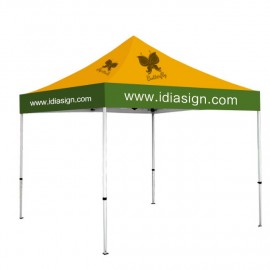 Personalized 10ft x 10ft Custom print canopy tent: Graphic Fabric & Frame
