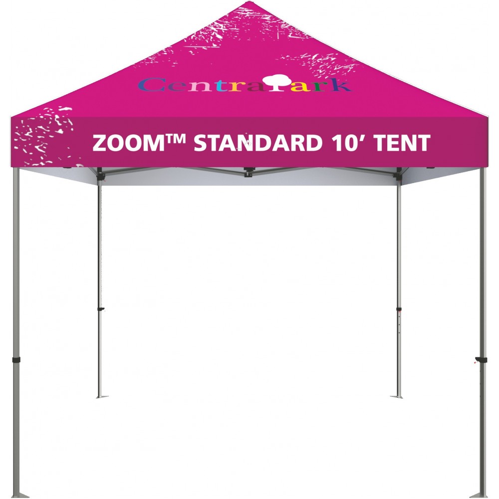 Custom Printed 10' Zoom Outdoor Tent with Custom Printed Canopy Custom Printed 10' Zoom Outdoor Tent with Custom Printed Canopy