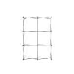 Custom Printed 5ft Fabric Pop Up Display - Straight - Stand Only