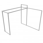 Alpine Booth - Configuration A hardware only Custom Printed