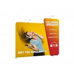 Custom Printed 10ft Overlap Wave Display Group - Type B