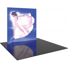 Logo Branded Formulate Master 8ft Straight Backlit Display