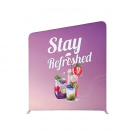 Customized Slope-Top Fabric Banner Stand