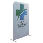 4'W x 72"H Vinyl Wall Barrier Kit with Logo