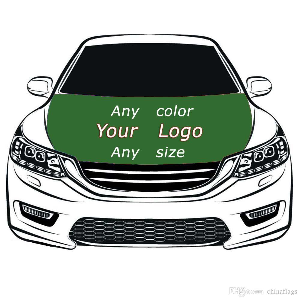 Car Hood Cover Flag with Logo