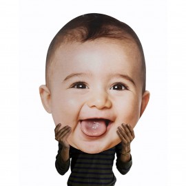 Logo Branded 2 Ft Foam Huge Head Cutouts