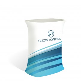 Logo Branded Rectangular - Counter Podium Display Series