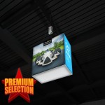 Personalized WaveLight Casonara Blimp Rectangle 360-Hanging Light Box Display - 100M