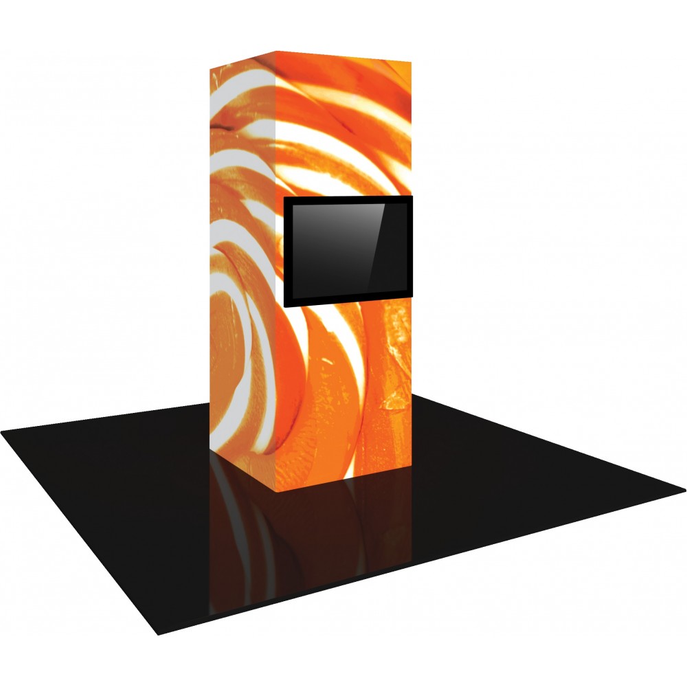Custom Vector Frame Modular Backlit Monitor Tower 01 (3' x 8') Custom Vector Frame Modular Backlit Monitor Tower 01 (3' x 8')