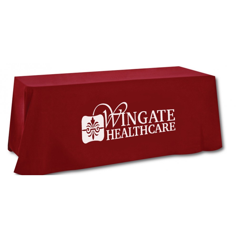5 Day Production Screen Printed Table Cover (156"x90") with Logo 5 Day Production Screen Printed Table Cover (156"x90") with Logo