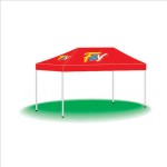 Custom Imprinted Pop Up Outdoor Event Display Canopy Tent - 3 Color (10'x15')